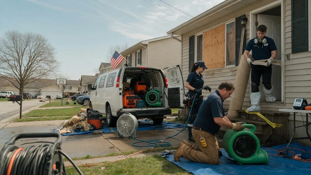 Water Damage Restoration in Belmont, LA near me